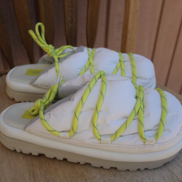 UGG SPACESLIDER TECH SLIDE PLATFORM SLIPPER SHOES, WOMEN US 8/ 8.5 - Picture 2 of 16